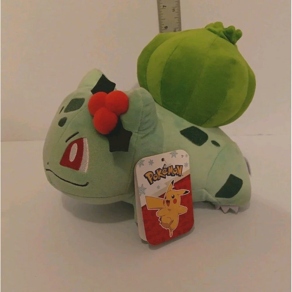 Large Bulbasaur Plush Pokémon Stuffed Animal | Nintendo Round 1 Arcade Exclusive
